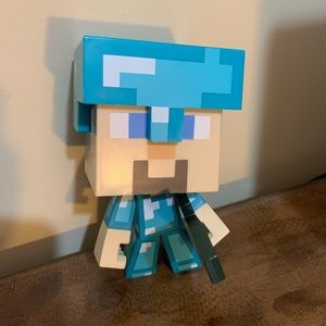 Minecraft Diamond Steve Action Figure